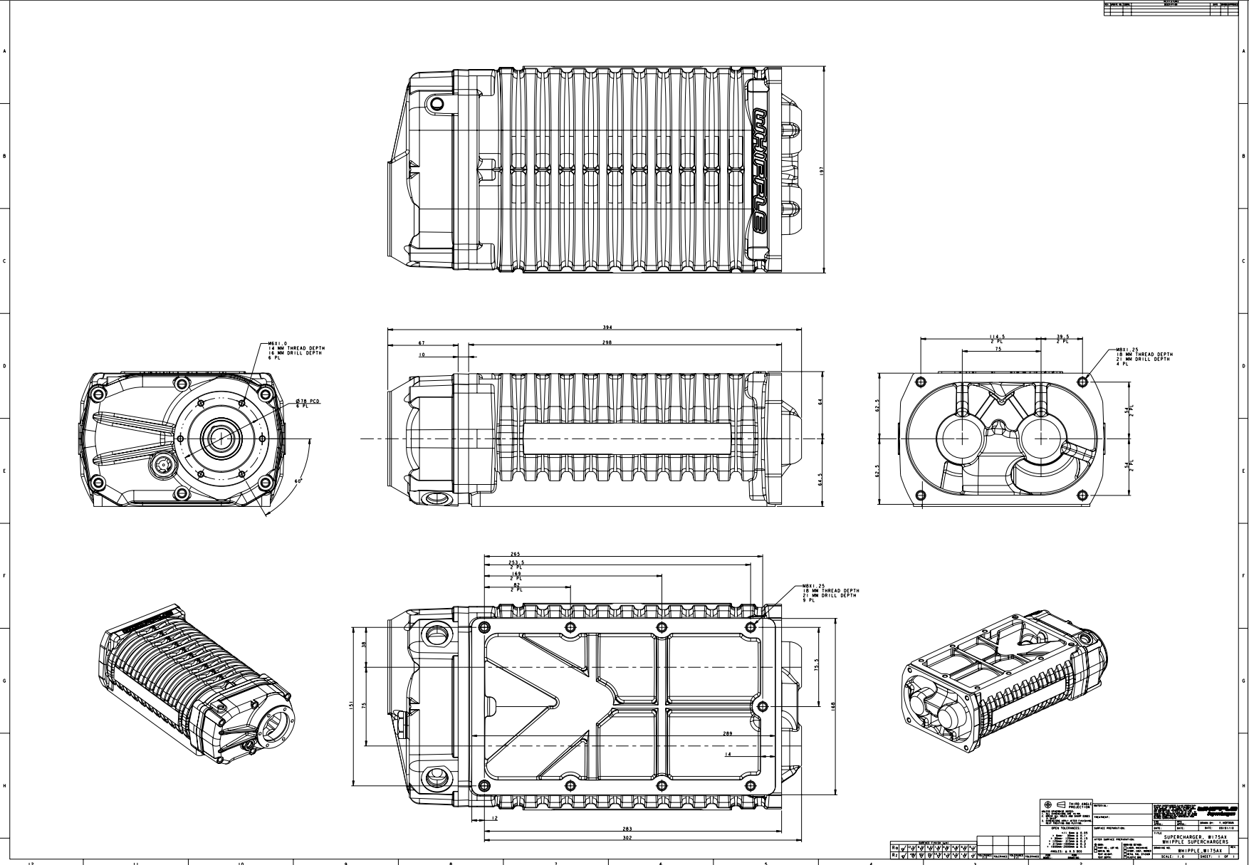 Blower Info & Dimensions